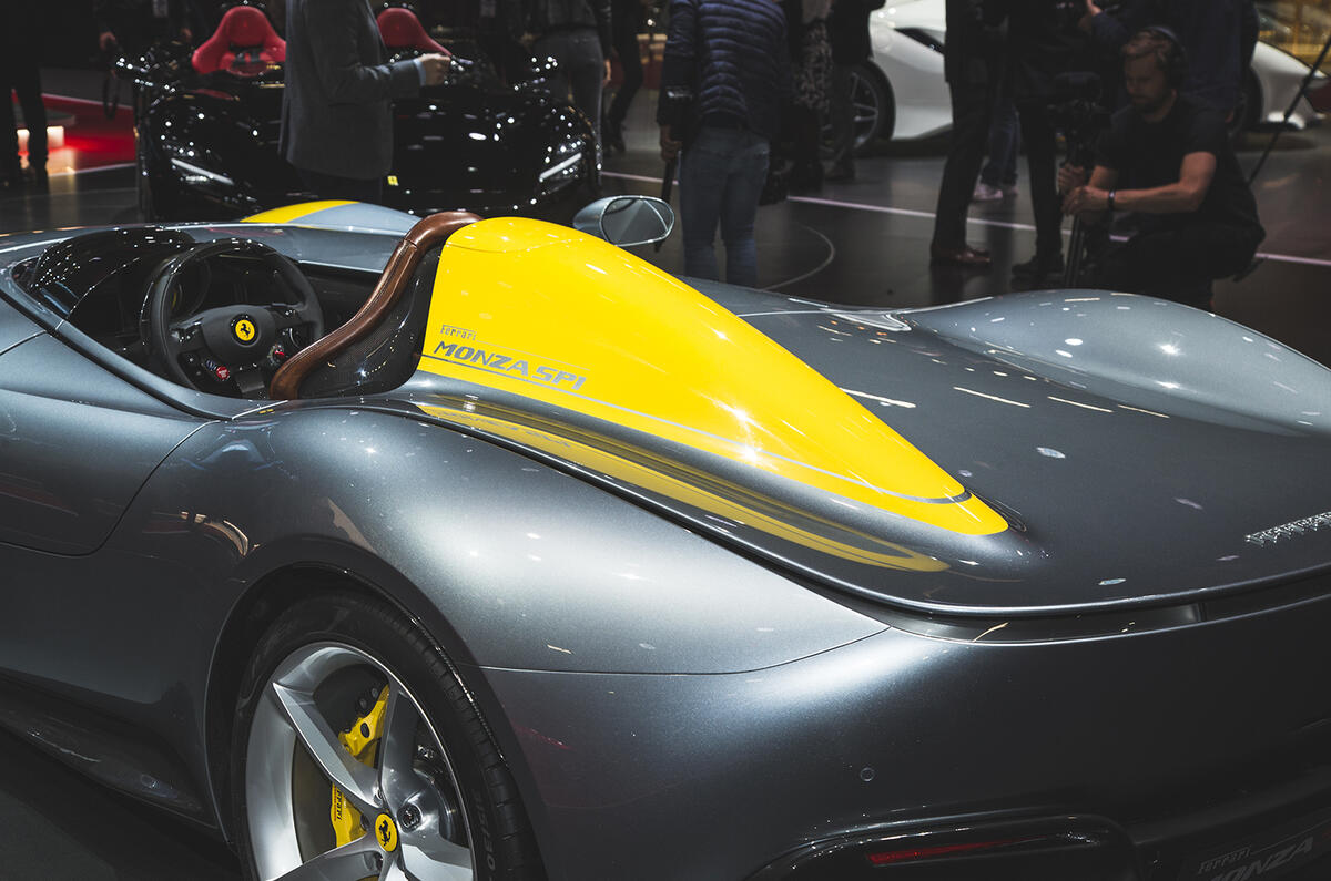 Ferrari showcases Monza SP1 and SP2 speedsters in Paris