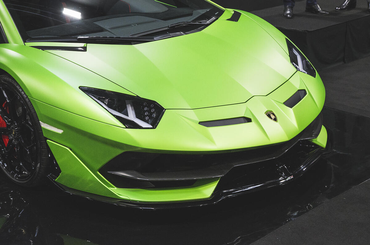 759bhp Lamborghini Aventador SVJ shown in Paris
