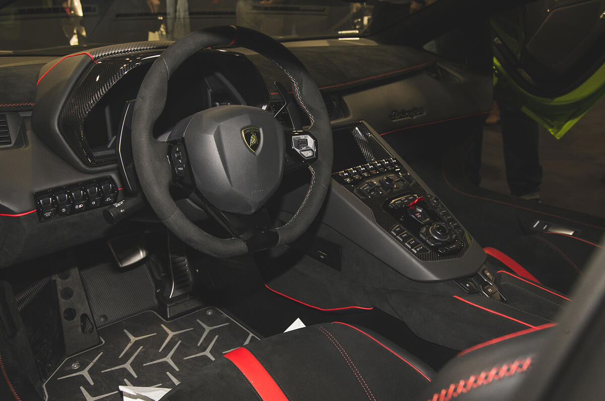 759bhp Lamborghini Aventador SVJ shown in Paris