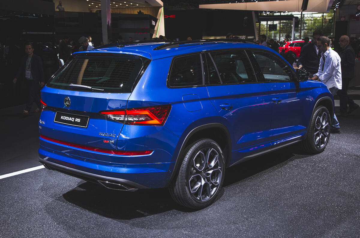 Skoda Kodiaq vRS revealed as 237bhp performance SUV