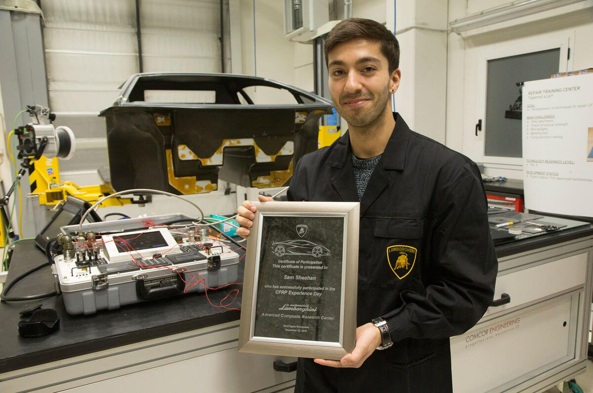 How to repair a crashed Lamborghini Aventador’s carbonfibre monocoque