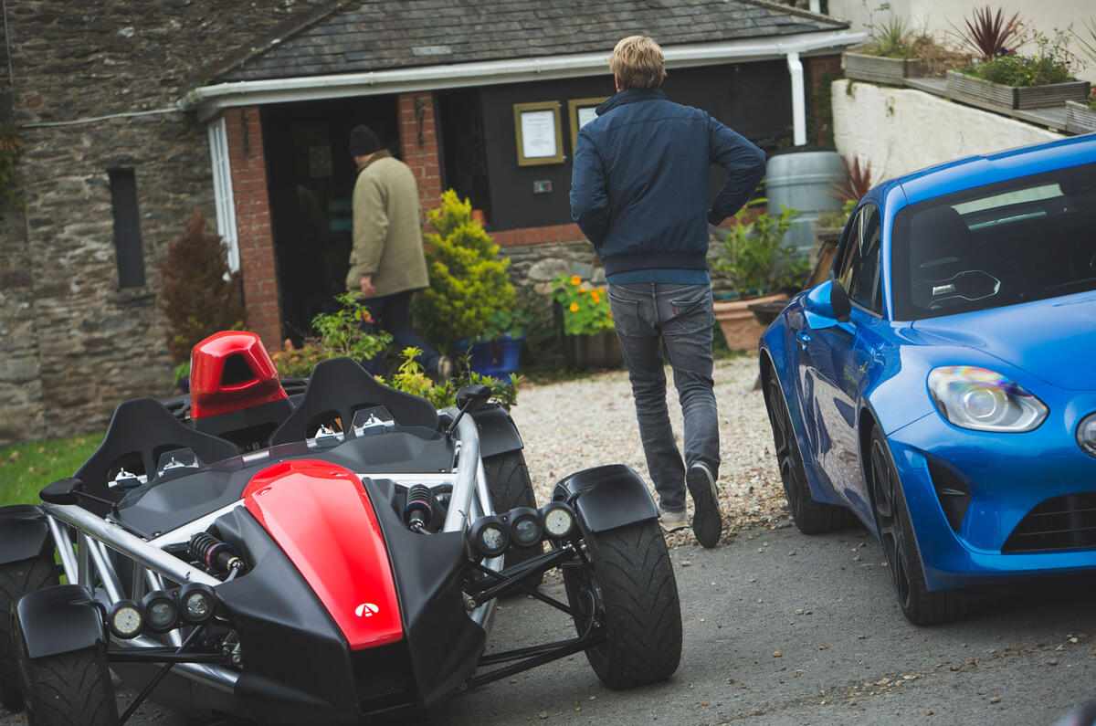 Alpine A110 and Ariel Atom 4
