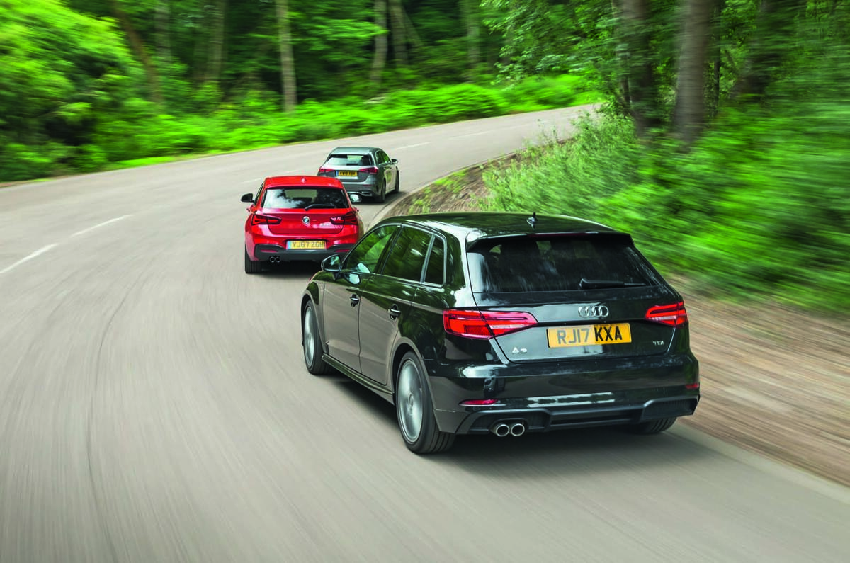 Mercedes-Benz A-Class vs Audi A3 vs BMW 1 Series