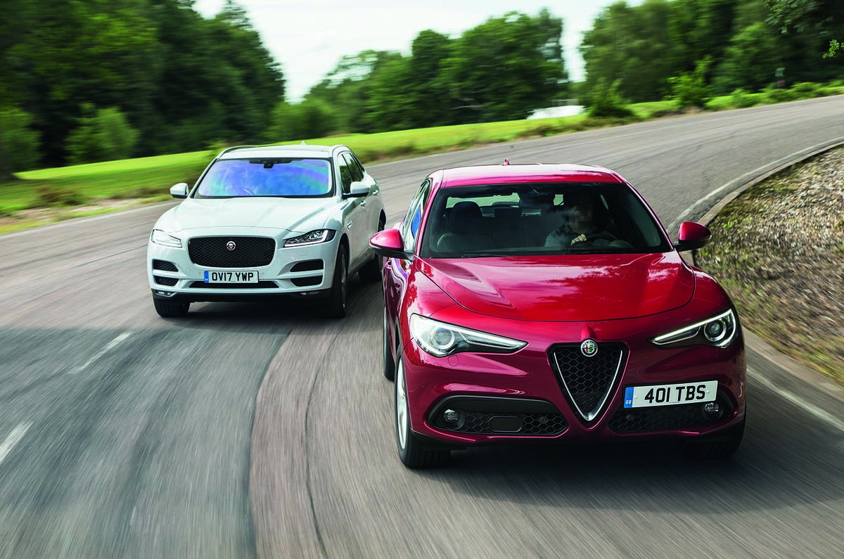 Alfa Romeo Stelvio vs Jaguar F-Pace