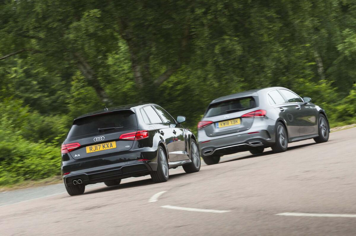 Mercedes-Benz A-Class vs Audi A3 vs BMW 1 Series