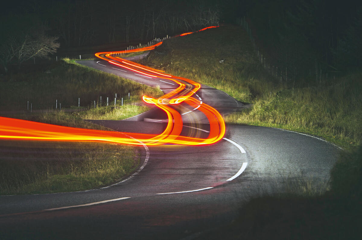 Night road