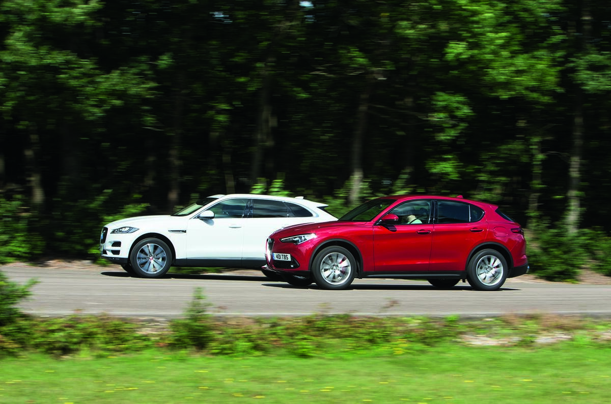 Alfa Romeo Stelvio vs Jaguar F-Pace