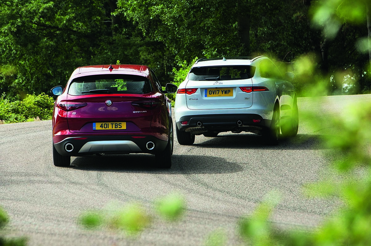 Alfa Romeo Stelvio vs Jaguar F-Pace
