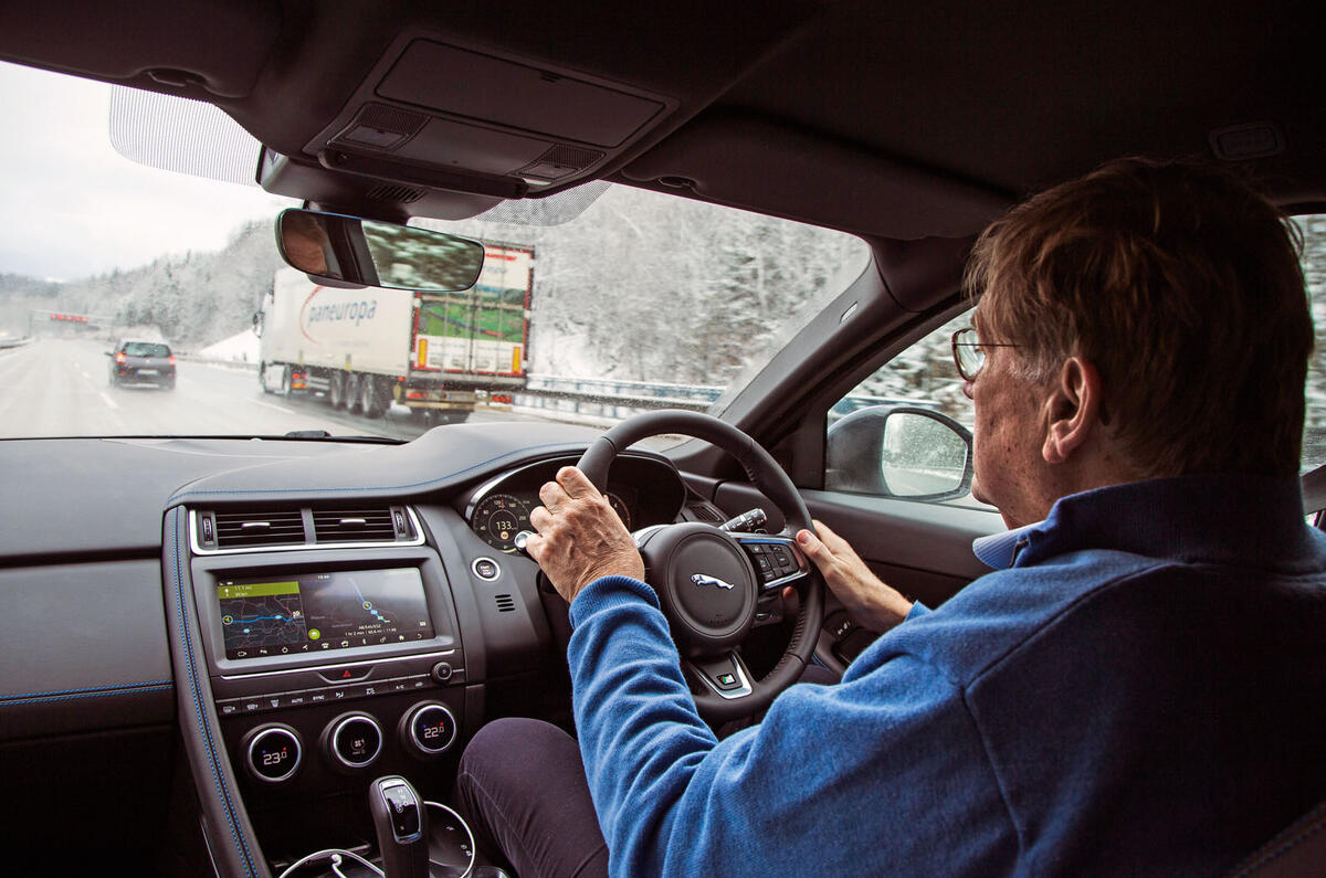 Jaguar E-Pace road trip to Graz, Austria