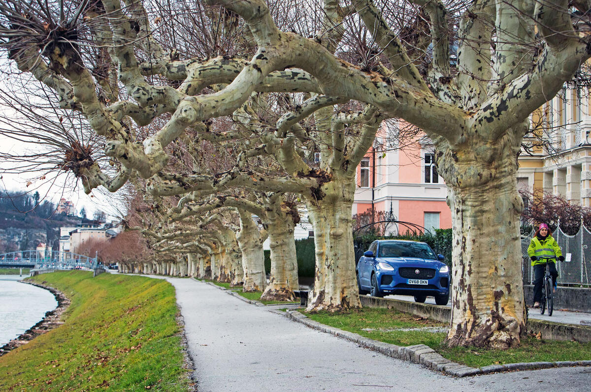 Jaguar E-Pace road trip to Graz, Austria