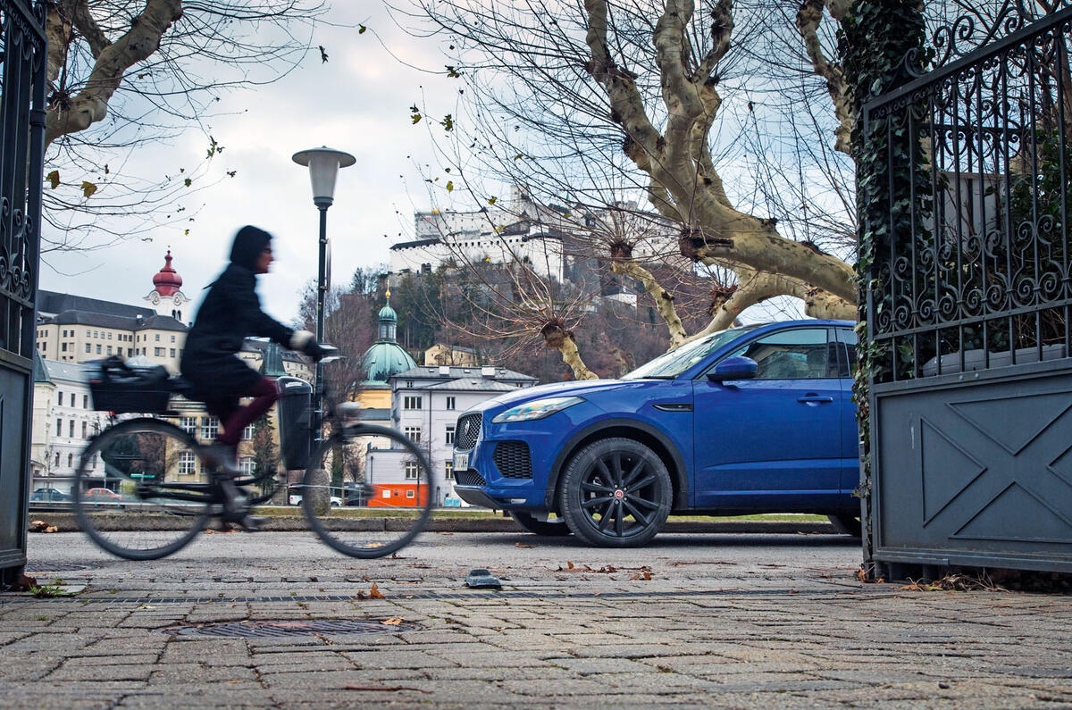 Jaguar E-Pace road trip to Graz, Austria