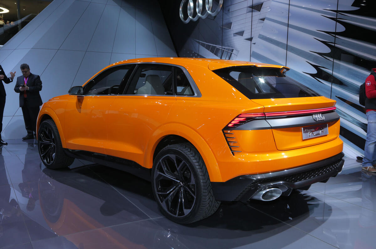 audi q8 sport concept geneva rear