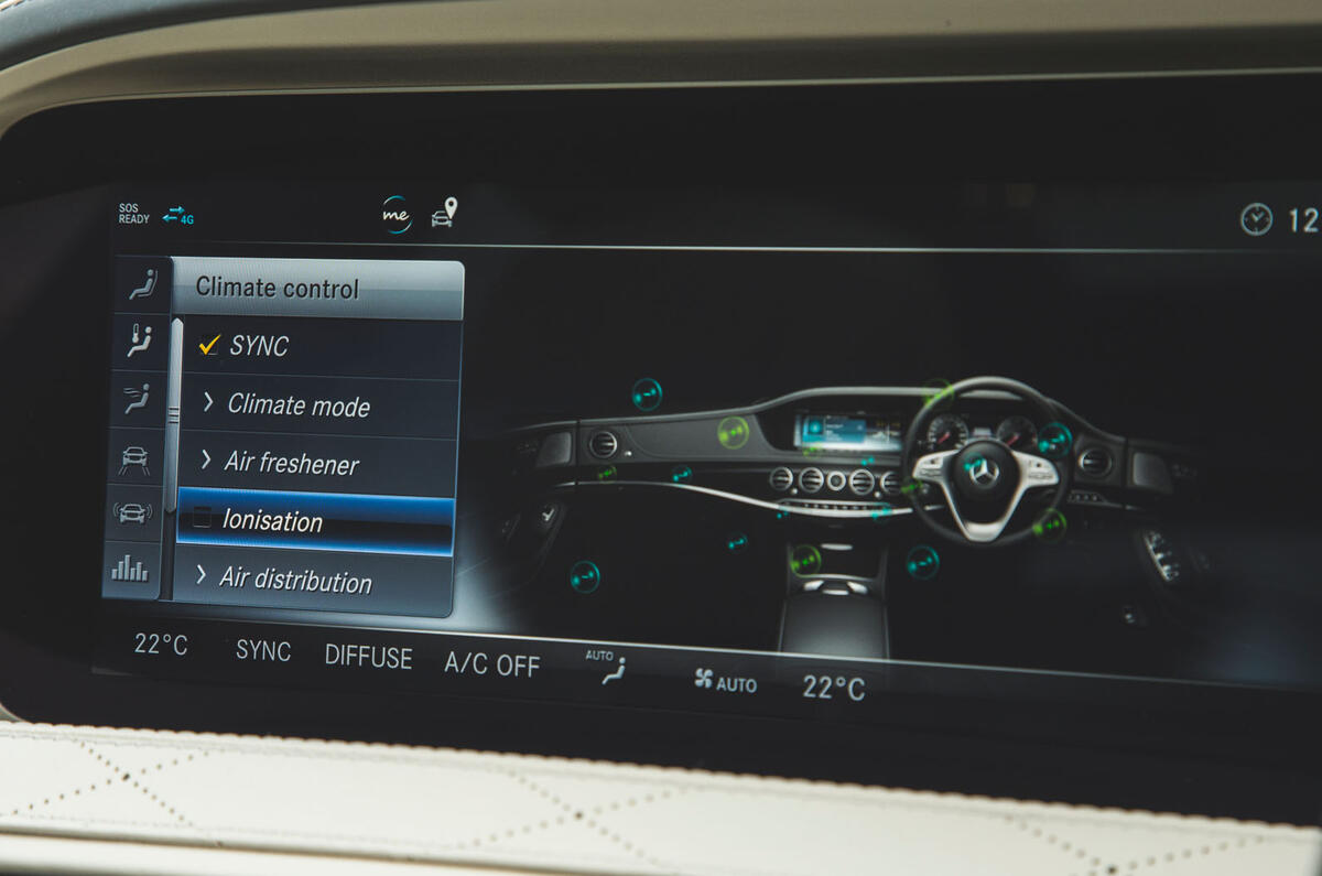 Mercedes-Benz S-Class - infotainment
