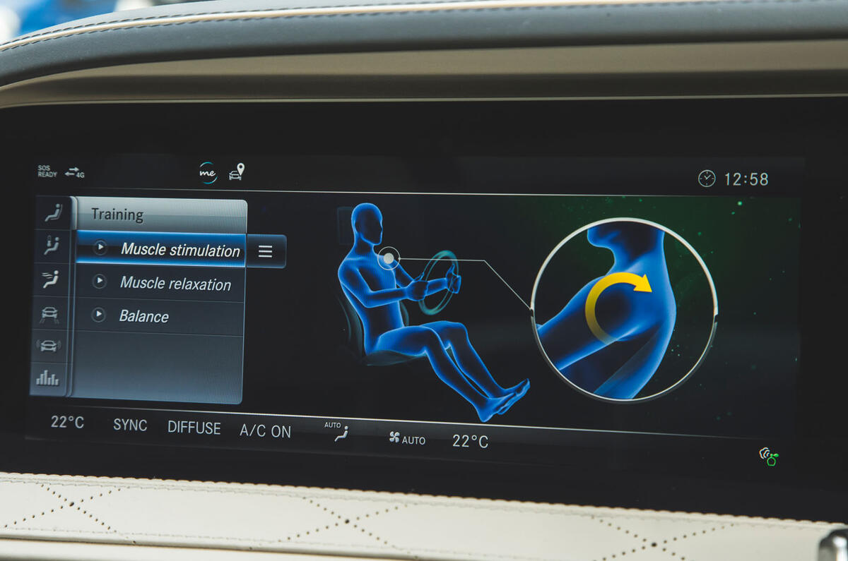 Mercedes-Benz S-Class - infotainment