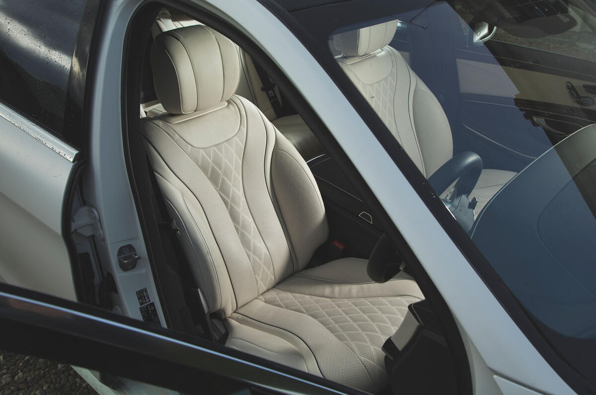 Mercedes-Benz S-Class - front seats