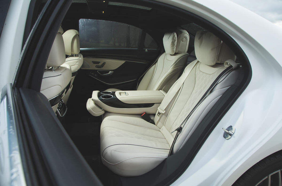 Mercedes-Benz S-Class - rear seat