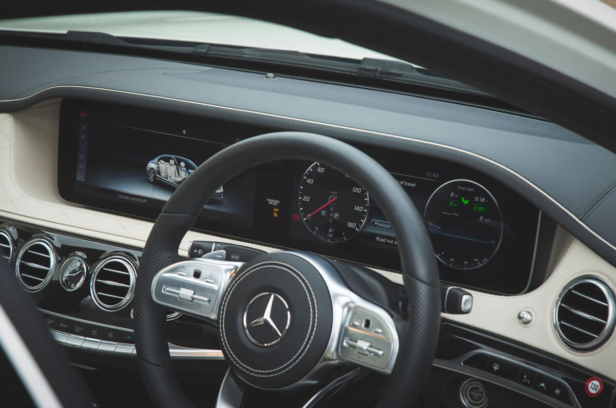 Mercedes-Benz S-Class - steering wheel