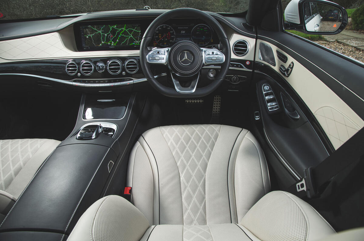 Mercedes-Benz S-Class - driver's seat