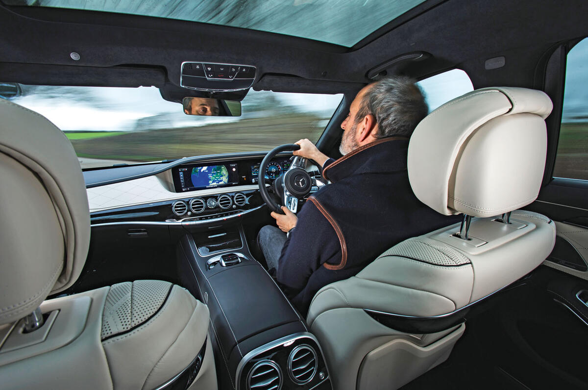 Mercedes-Benz S-Class - driving