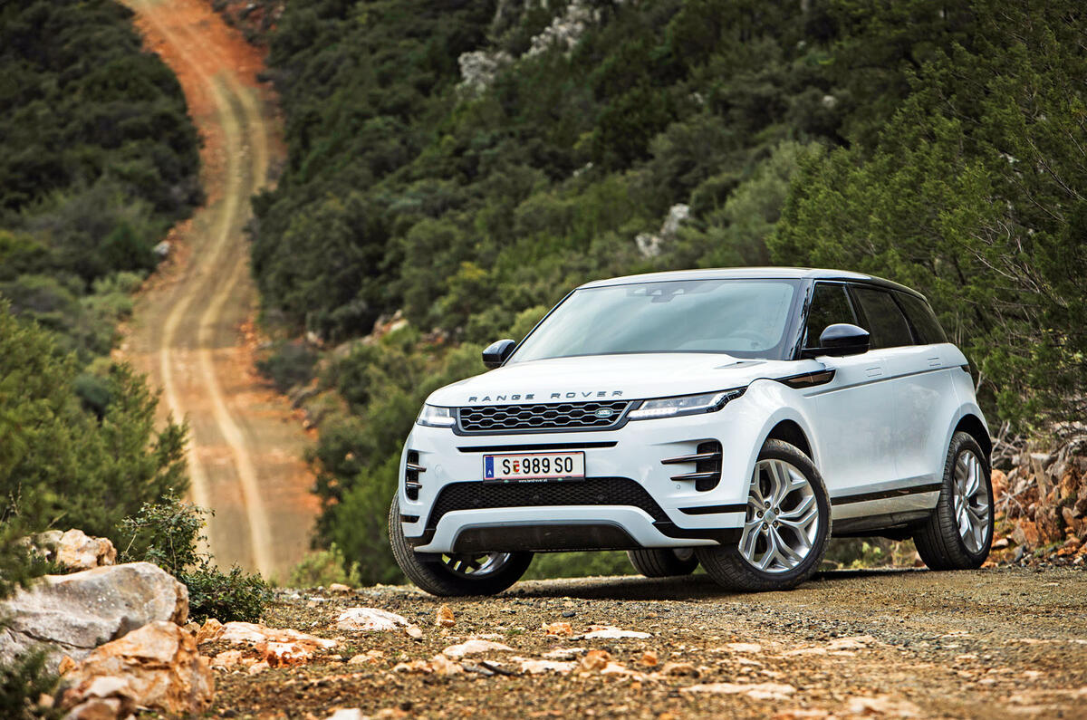 Range Rover Evoque - static front Range Rover Evoque - static front