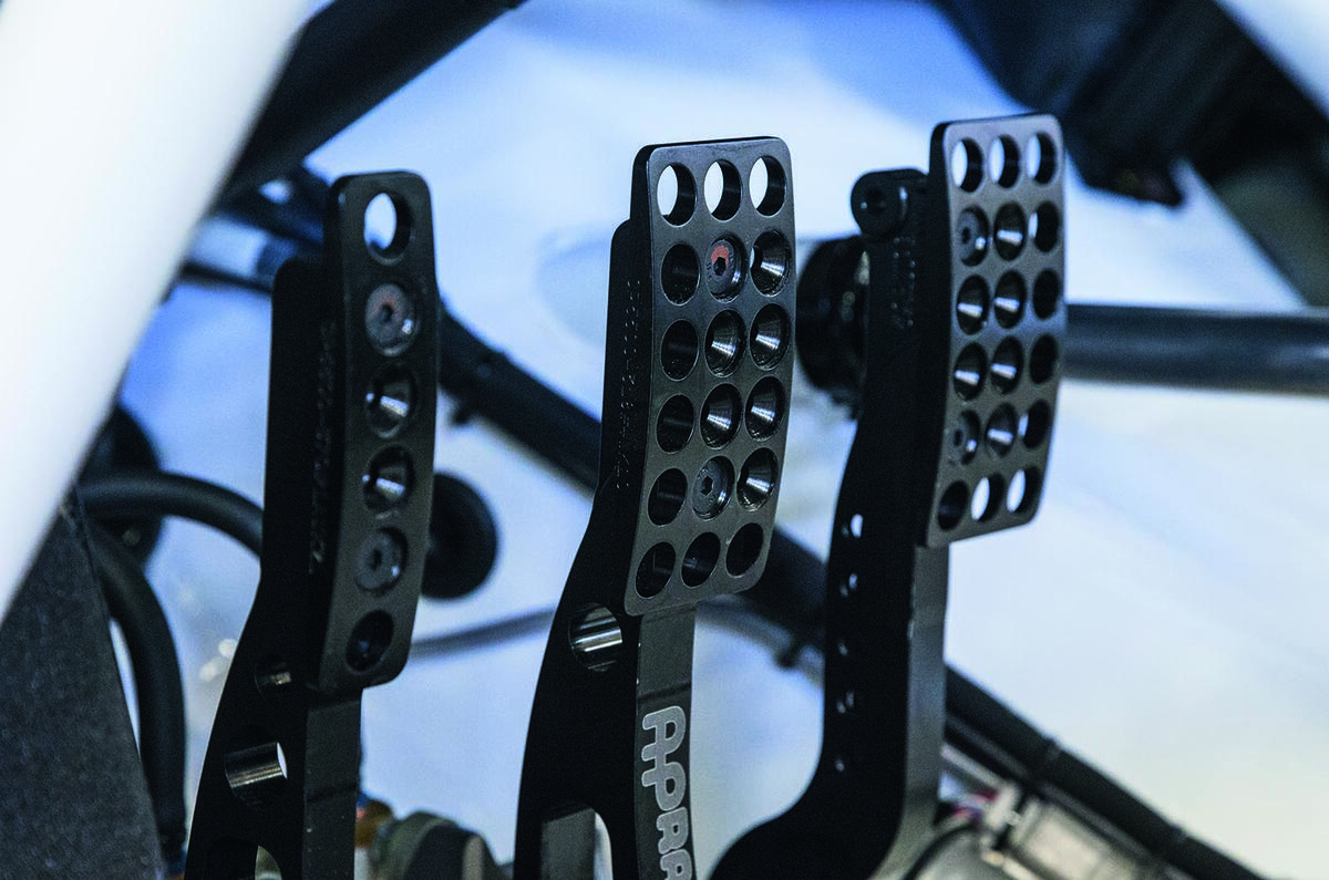 Co-driving in the Ford Fiesta R5 with Elfyn Evans, British rally champion