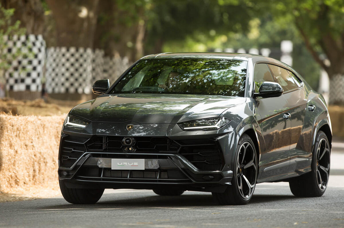 Lamborghini Urus at Goodwood: 641bhp SUV shown in action