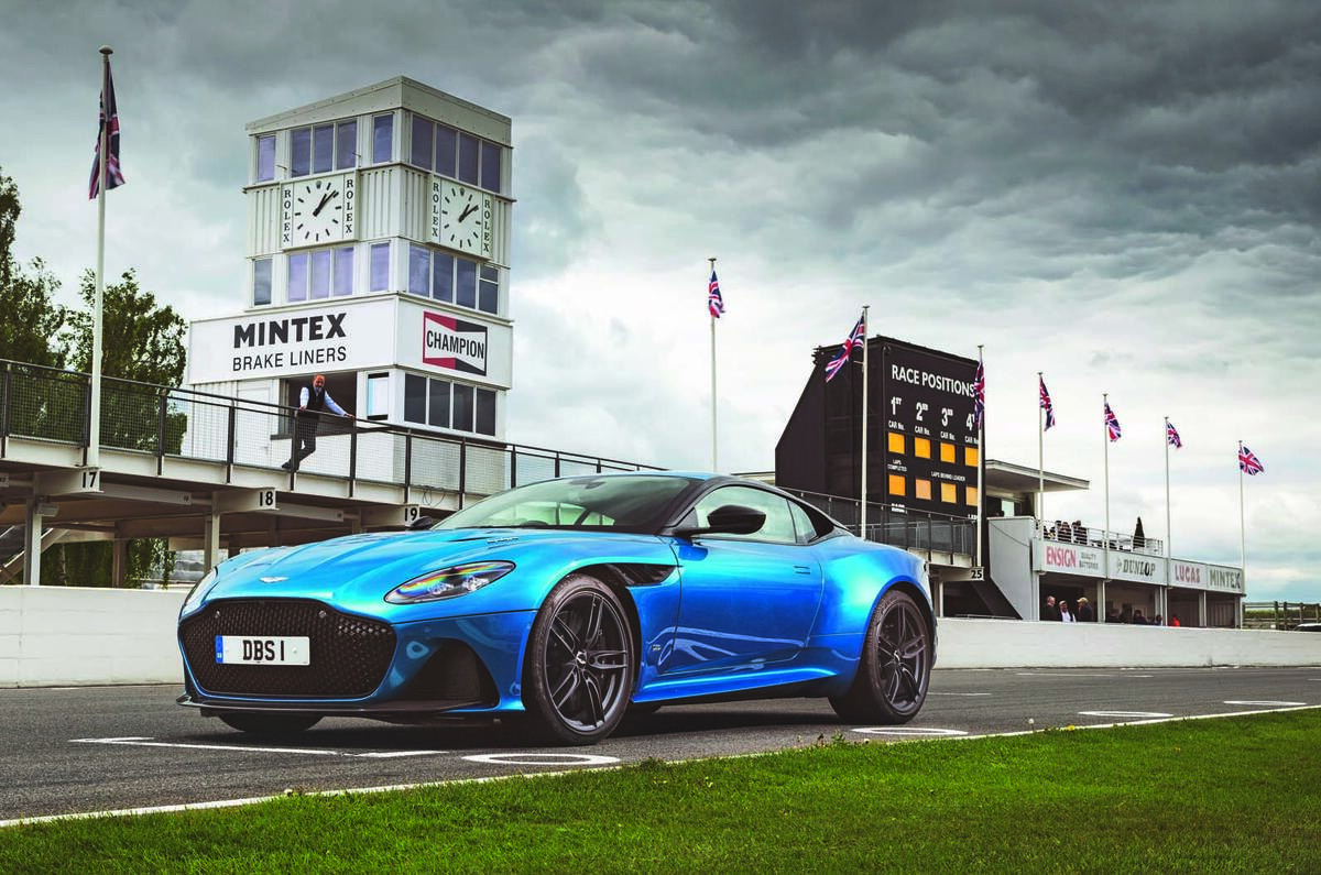 Aston Martin DBS Superleggera driven at Goodwood Circuit