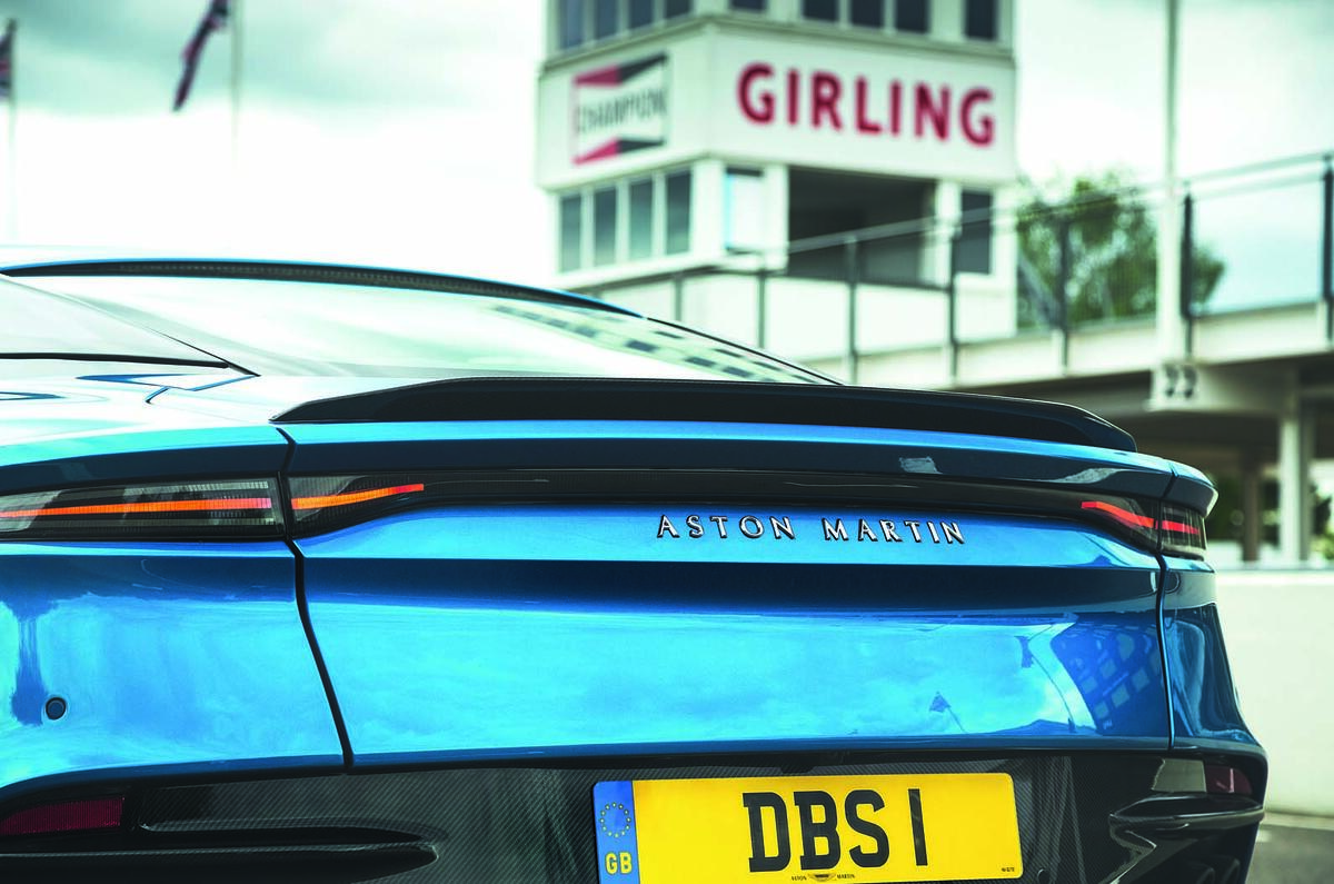 Aston Martin DBS Superleggera driven at Goodwood Circuit