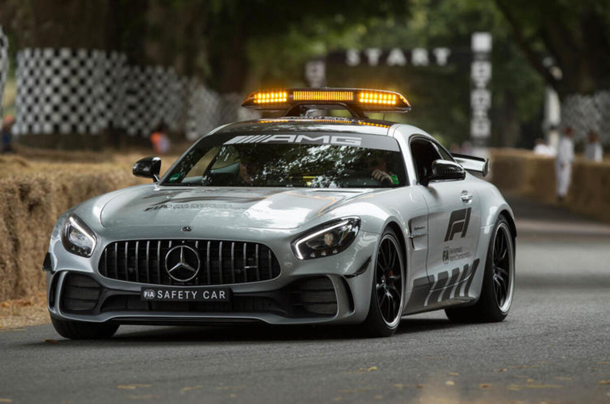 Mercedes-AMG F1 safety car - Goodwood Mercedes-AMG F1 safety car - Goodwood