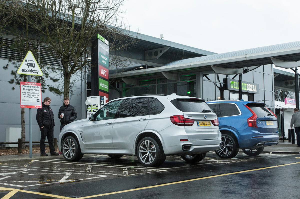 Volvo Xc90 T8 Versus Bmw X5 Xdrive40e Twin Test Autocar