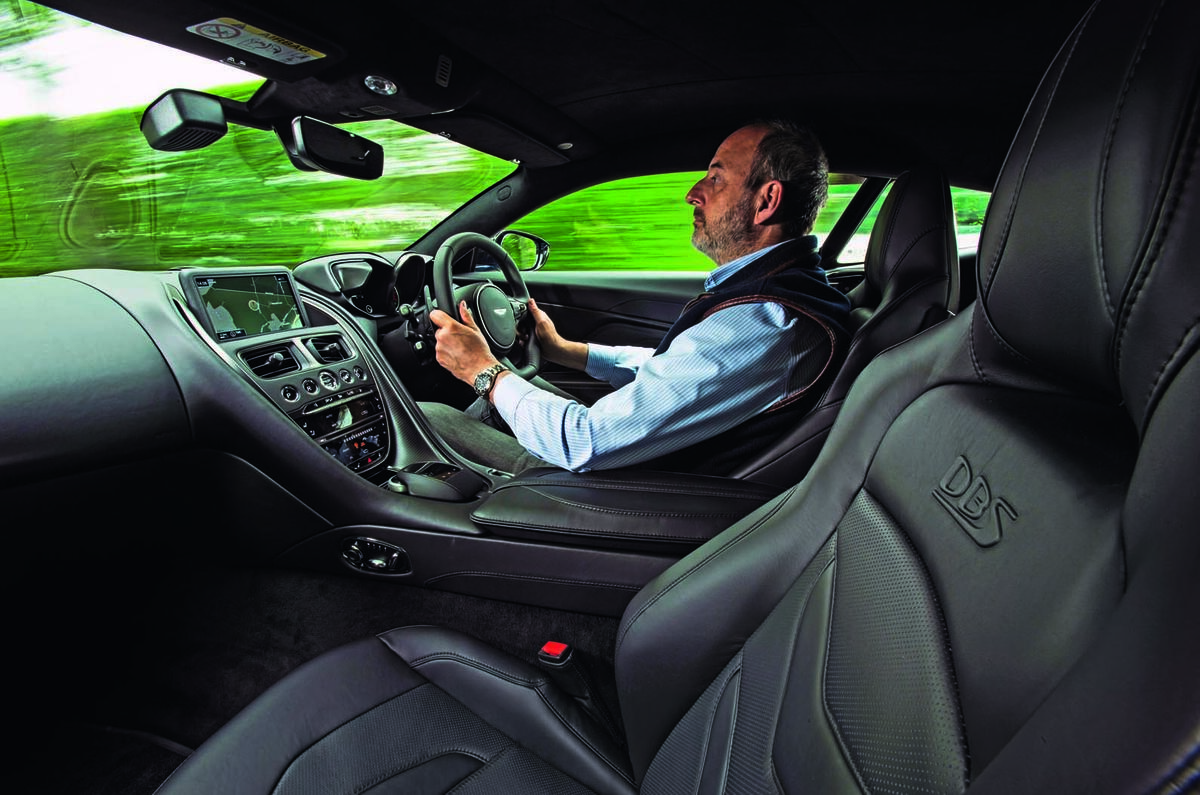 Aston Martin DBS Superleggera driven at Goodwood Circuit