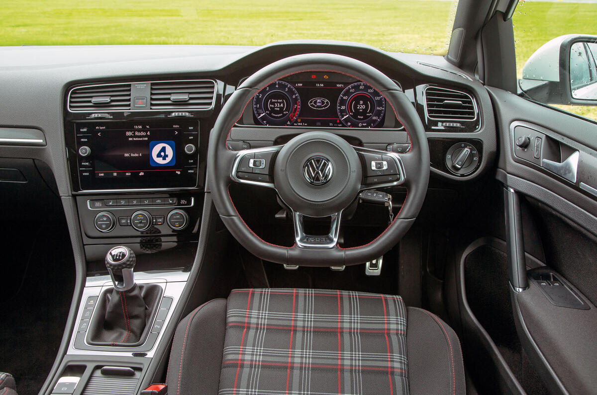 Volkswagen Golf GTI interior