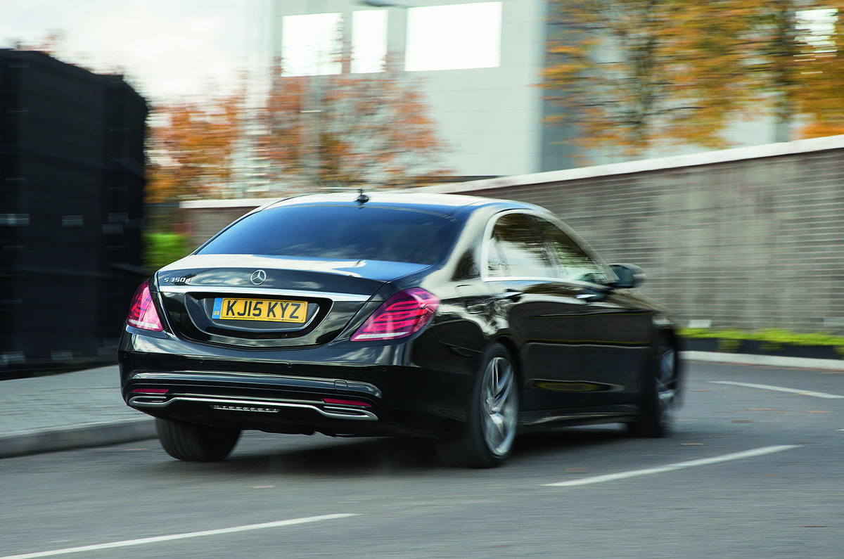 2016 Mercedes-Benz S-Class - cornering rear