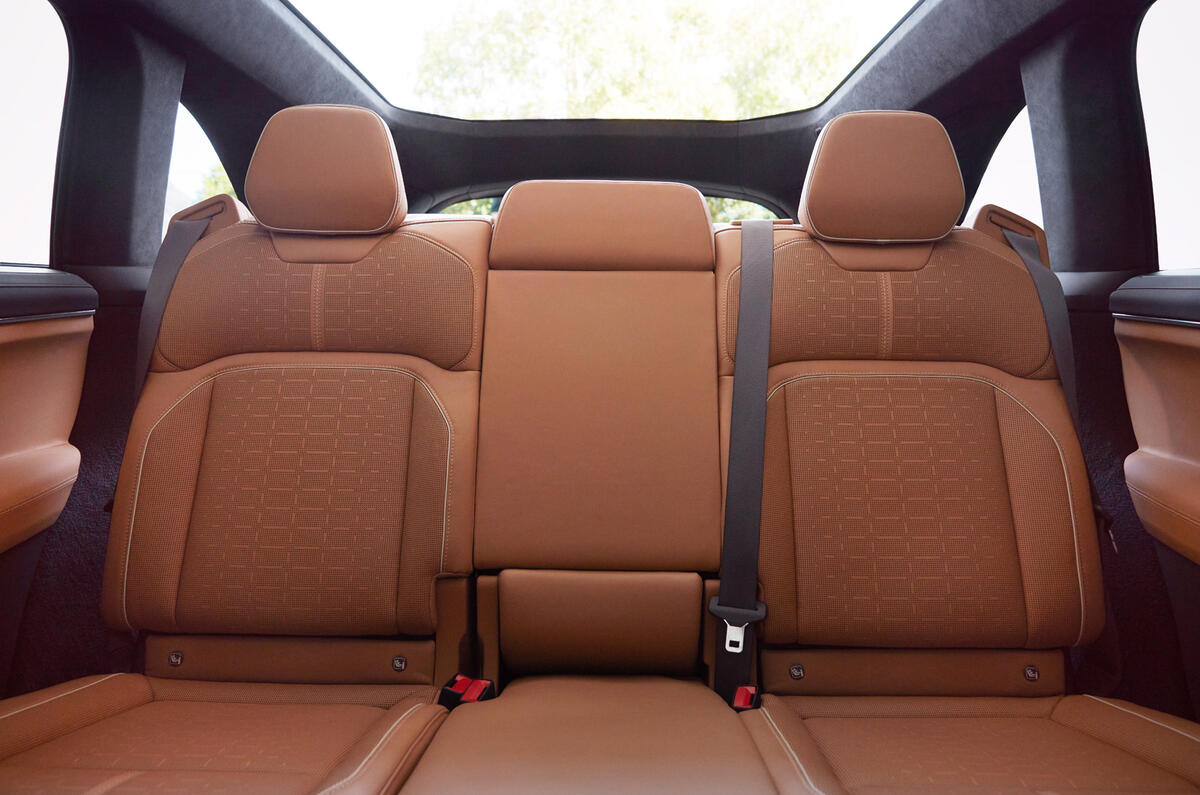 Lucid Gravity rear seats Lucid Gravity rear seats