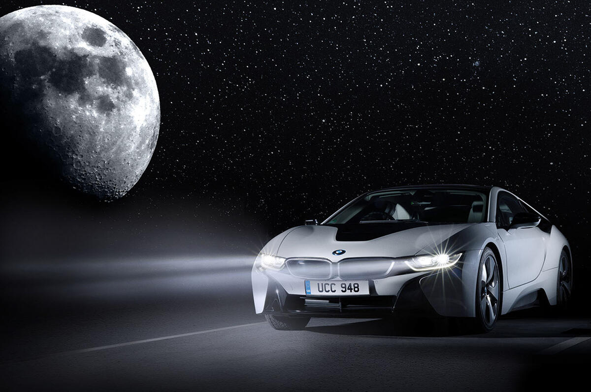 BMW lunar paint i8