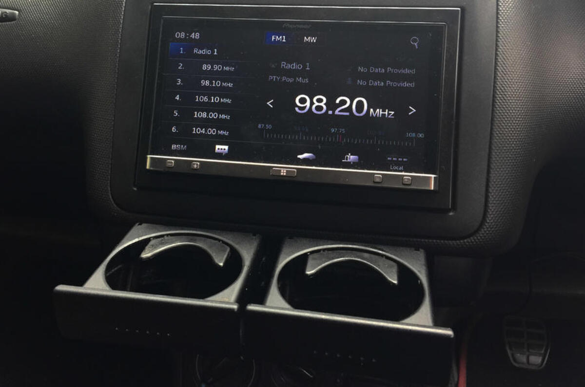 VW Lupo touchscreen