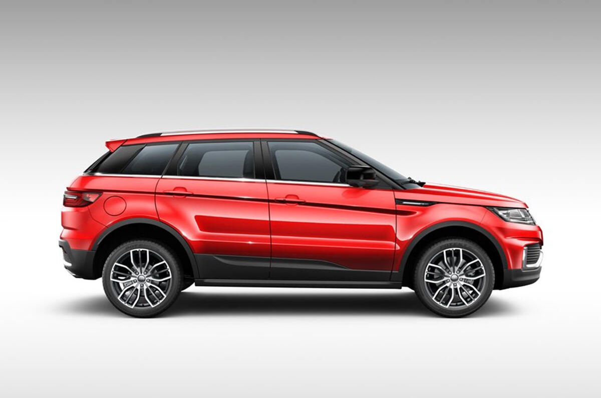 Chinese copycat Range Rover Evoque distances from inspiration with facelift