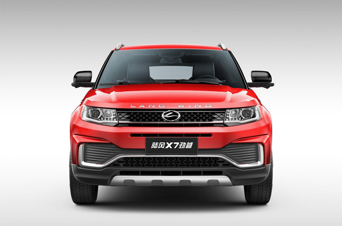 Chinese copycat Range Rover Evoque distances from inspiration with facelift