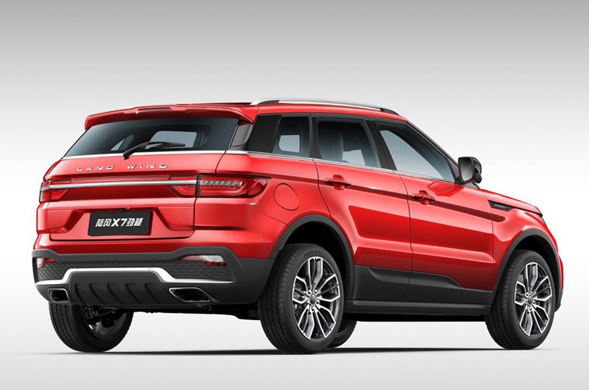 Chinese copycat Range Rover Evoque distances from inspiration with facelift