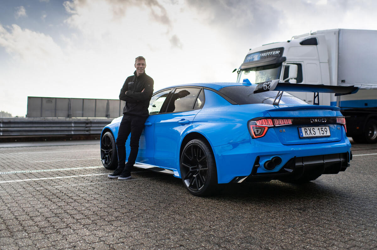 Lynk&Co 03 Cyan Concept at the Nurburgring