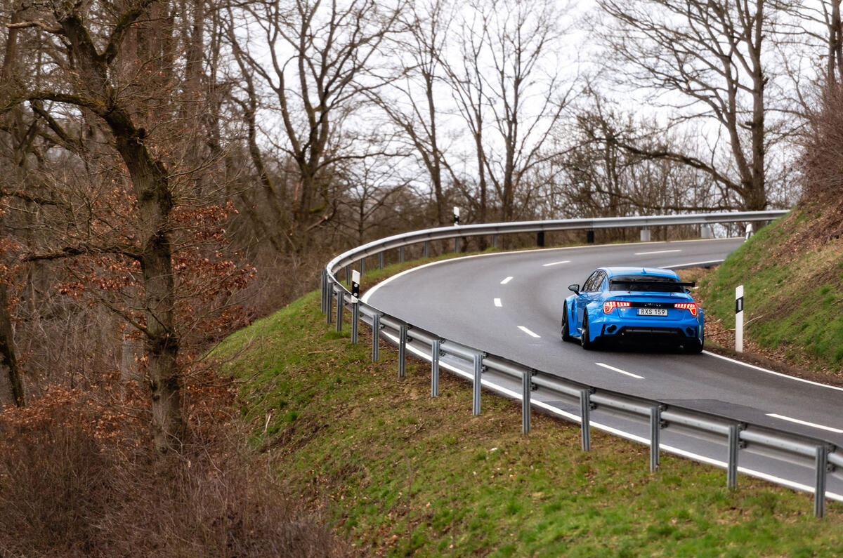 Lynk&Co 03 Cyan Concept at the Nurburgring