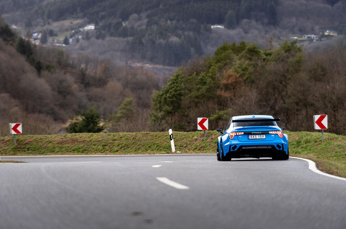 Lynk&Co 03 Cyan Concept at the Nurburgring