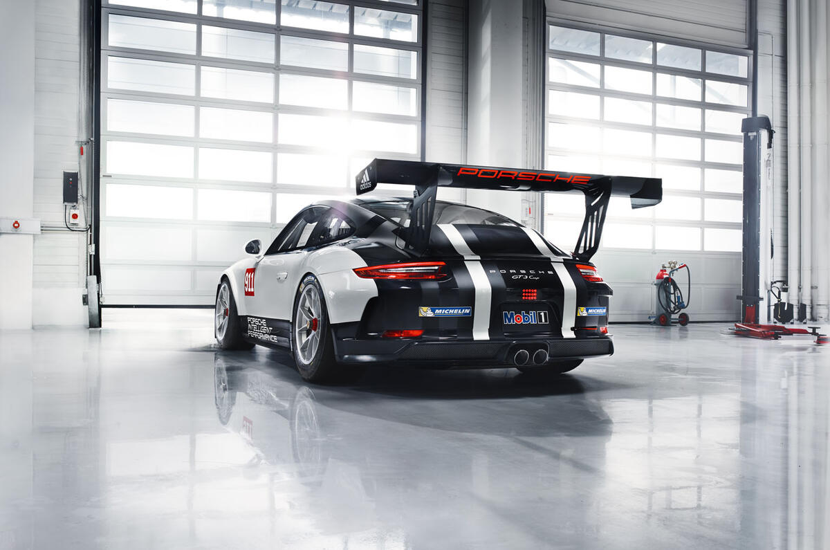 2017 Porsche 911 GT3 Cup racer launched in Paris