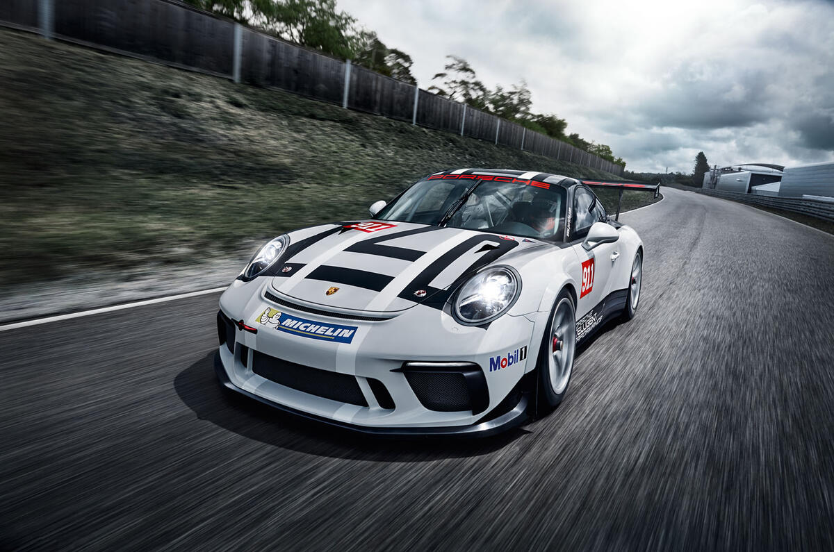 2017 Porsche 911 GT3 Cup racer launched in Paris