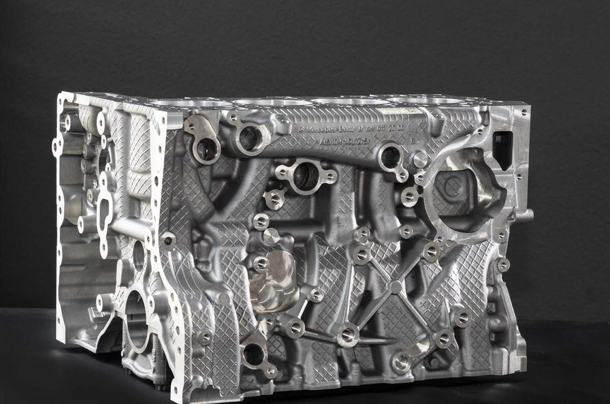 Mercedes-AMG's 2.0-litre M139 engine