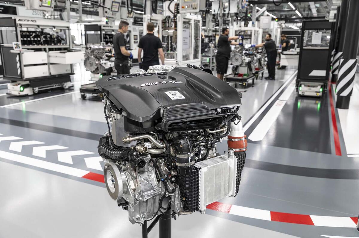 Mercedes-AMG's 2.0-litre M139 engine