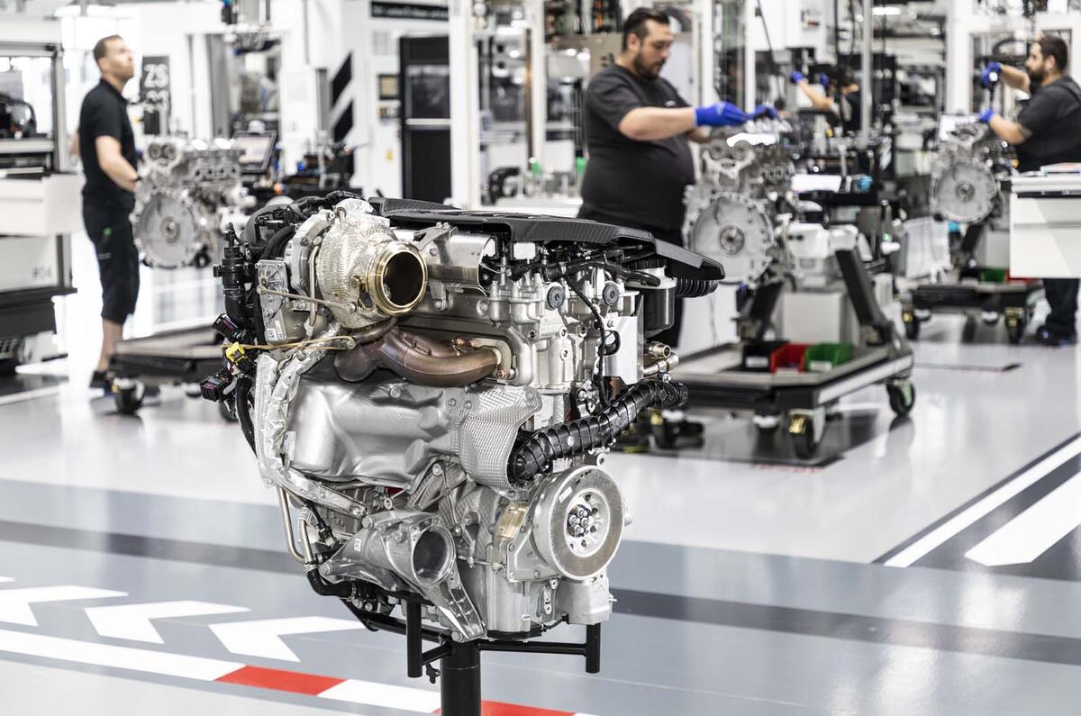Mercedes-AMG's 2.0-litre M139 engine
