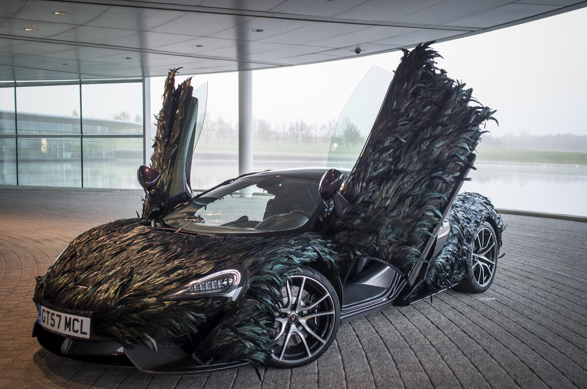 McLaren feather wrap