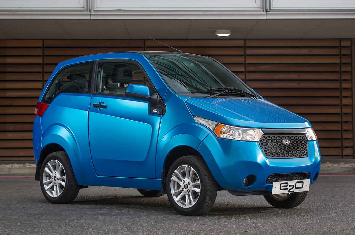 Mahindra e2o electric car launches in UK | Autocar Mahindra e2o electric car launches in UK | Autocar