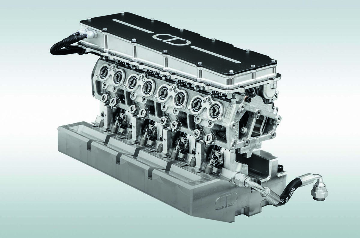 Four-cylinder iVT cylinder head